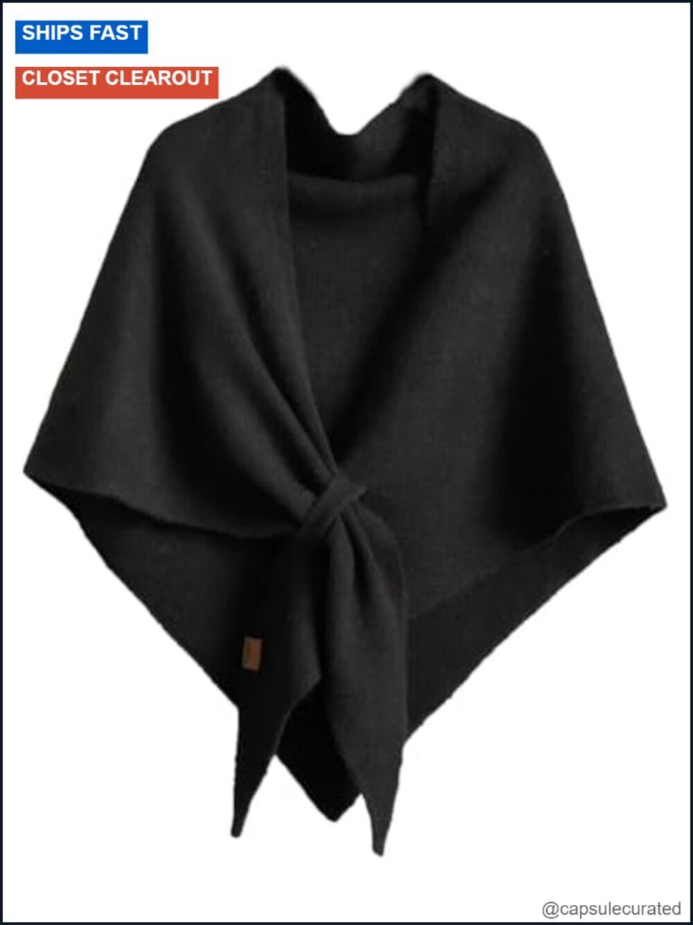 Knitted Shawl Wrap Scarf Pashmina Shoulder Cover Up Winter